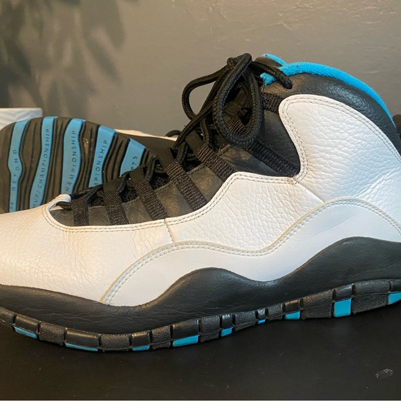 Jordan Retro 10 X Powder Blue size 9.5 - Picture 9 of 12